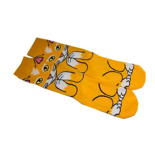 Носки с рисунком Дэдпула Супергерл крокодил Лев кот милые забавные мужские и женские хлопковые носки персонализированные модные Спортивные Повседневные носки