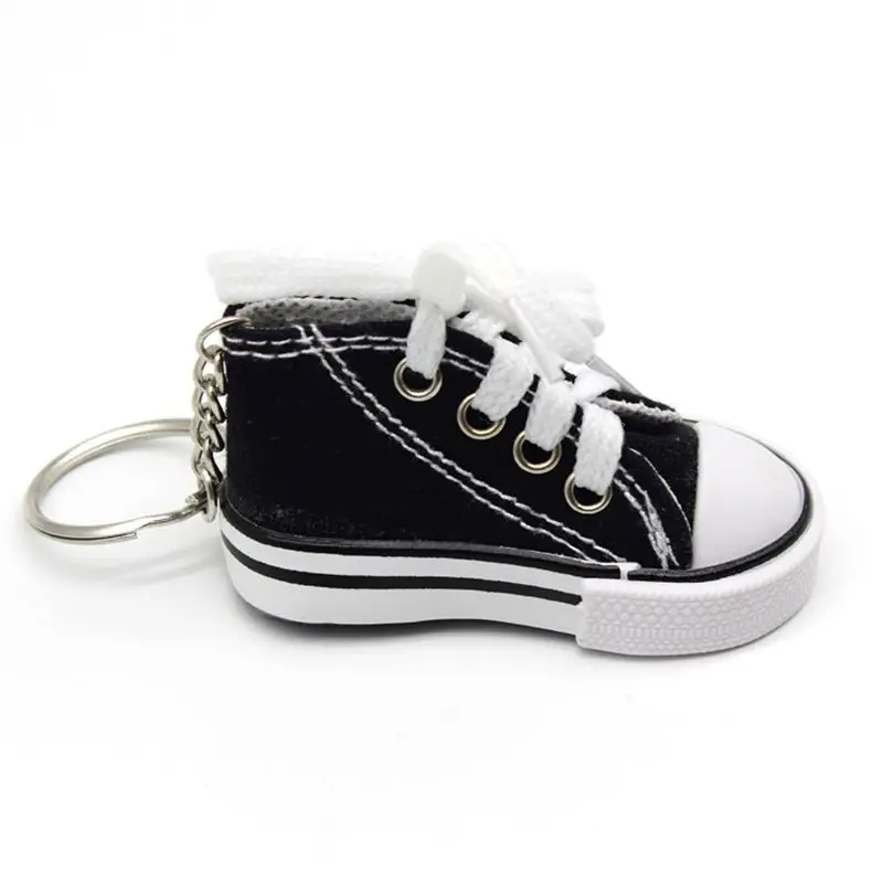 Упаковка из 12 мини-тканевых кроссовок брелоки с бутсами брелок ювелирные изделия цвет в случайном порядке
