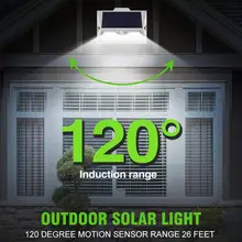 Светодиодный светильник на солнечных батареях с пультом дистанционного управления и датчиком движения, уличный светильник, садовый светильник, садовый настенный светильник, настенный светильник для гаража