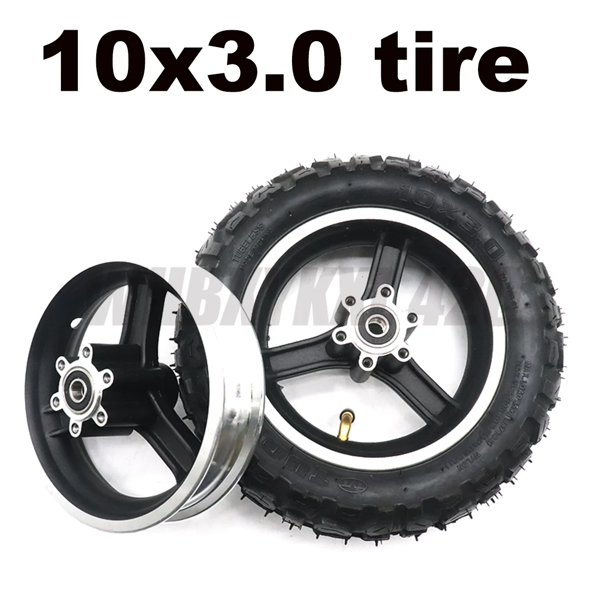 10x 3.0 Inch High Quality Tire 10 Inch Tire With Wheel Hub Electric