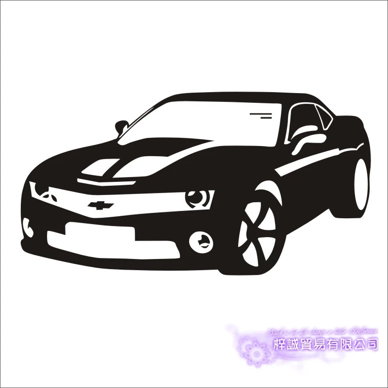 Car Sticker Vehicle Decal Classic Cars Posters Vinyl Wall Decals Pegatina Quadro Parede Decor Mural Car Sticker