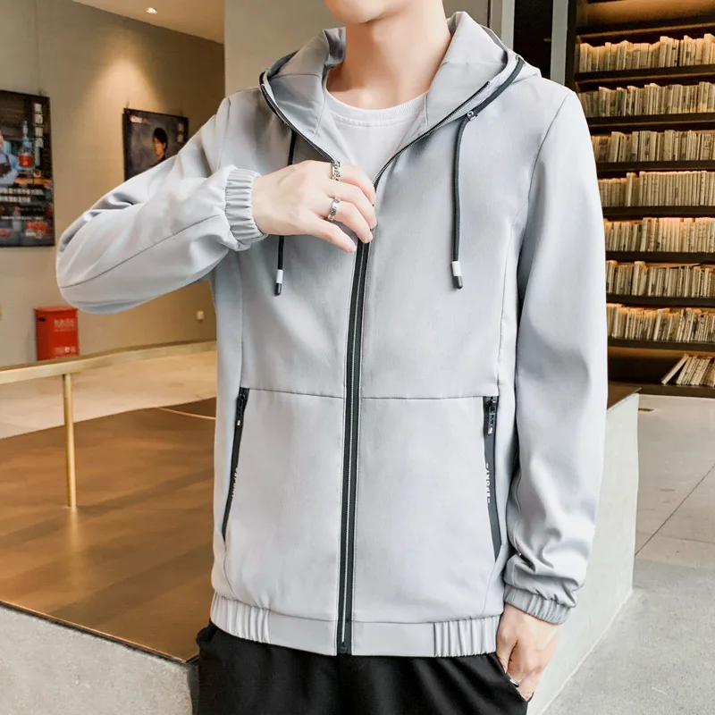 

Coat Men's 2020 New Style Popular Spring Korean-style Trend Handsome Spring And Autumn Jacket Autumn Clothing Tops