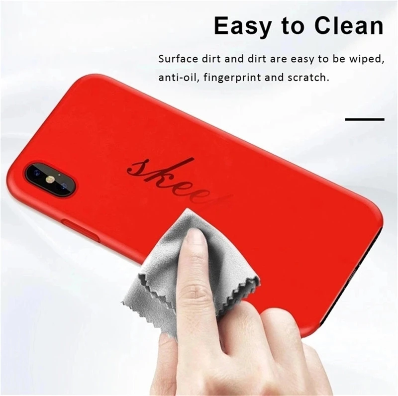 Akcoo роскошный официальный силиконовый чехол для iPhone 11 Pro задняя крышка для iPhone 5 6S 7 8 Plus XR XS Max чехол без логотипа