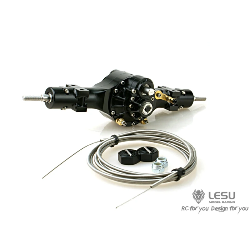 

1/14 RC LESU Metal Rear Through Axle Differential Lock for TAMIYA Tractor Truck