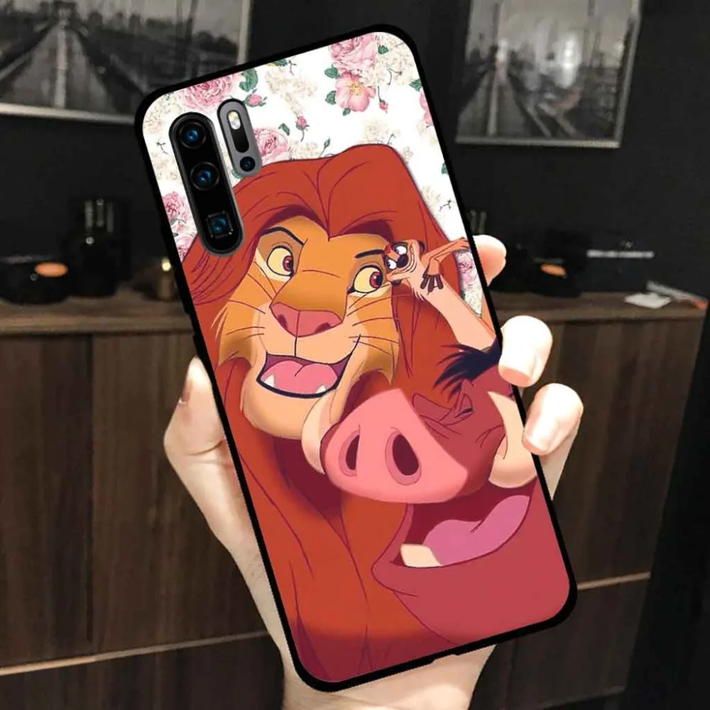 Силиконовый чехол Lion king для huawei p20 p30 mate20 pro lite p20pro mate20pro мягкая задняя крышка для телефона защита от падения
