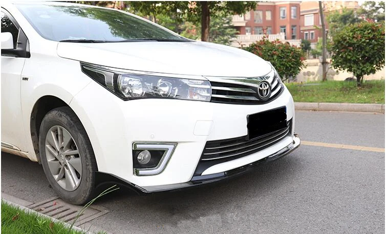 Для Toyota Corolla Body kit спойлер- для Corolla ABS задний спойлер передний бампер диффузор защитные бамперы