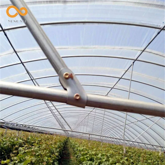 Üvegházhatású Acélcsövek Csatlakozója, Keret Rögzítő Kiegészítők Az Üvegházhatáshoz, 45 °/60 °/90 ° T-Alakú Cső Összekötő Bilincs - Image 4