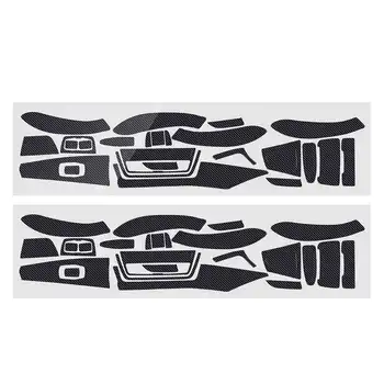 

New 23Pcs ONLY RHD For BMW 3-Series F30 F31 F35 2001-2017 5D Glossy/3D Matte Carbon Fiber Pattern Car Interior Dashboard Sticker