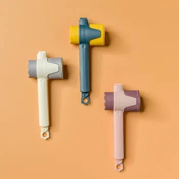

1Pcs Food Bag Clips Nordic Style PP Kitchen Gadgets Portable Multi Purpose 3Colors Sealing Storage Clamp