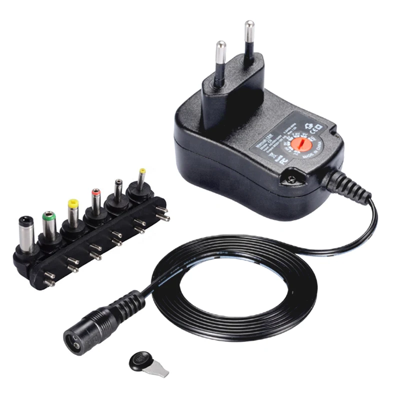AC100 240V конвертер постоянного тока 3V 4 5 V 5V 6V 7 9V 12 1A Регулируемый адаптер питания