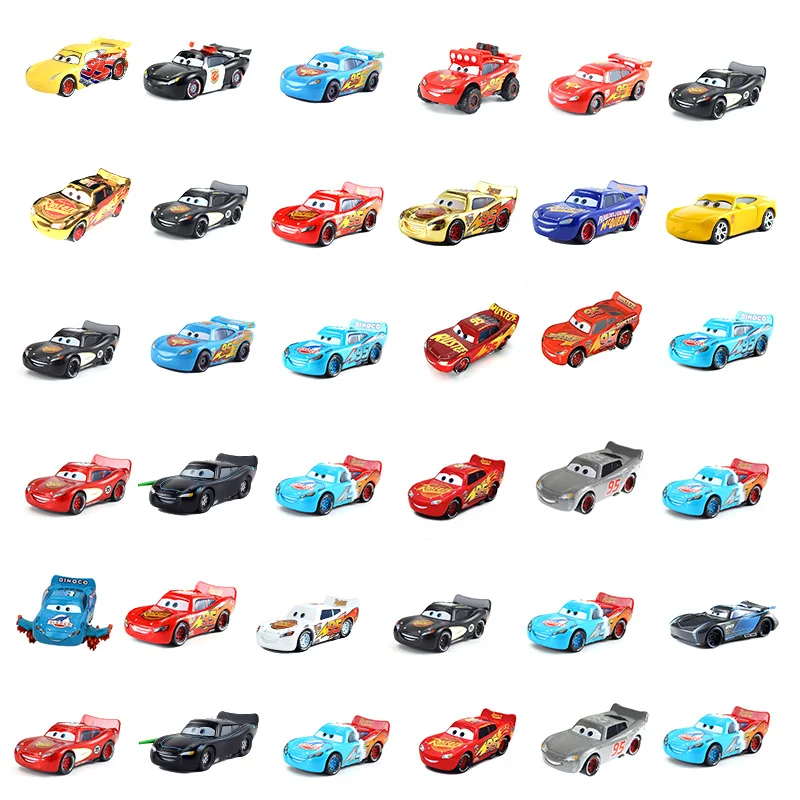 original disney pixar Cars 2 3 toys Lightning McQueen Matt Jackson Storm Ramirez 1:55 Alloy Metal Die Casting Car Kid Toy Gift | Игрушки и