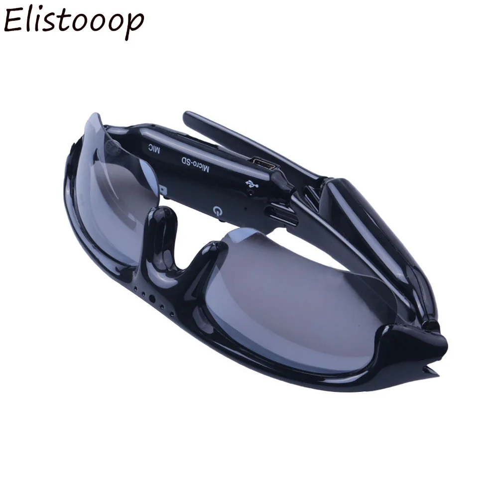 Elistooop Цифровая камера солнцезащитные очки HD DVR видеорегистратор