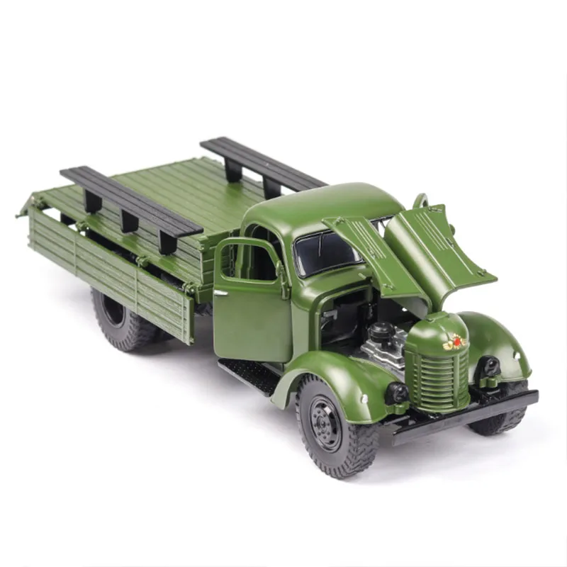 1/32 Военная Jiefang Ca10 литая металлическая Высокая Игрушечная машина грузовик модель для коллекции украшения или игрушки Дети подарки на день рождения