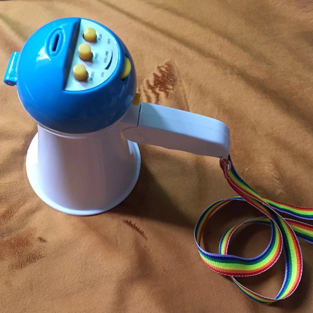  5W Travel Guide Horn Wireless Loud Speaker Teaching Mini Portable Speech Handheld Megaphone Microph - 4000578222813