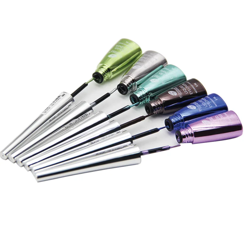 New Liquid Eyeliner Color Makeup Metallic Shiny Eyes Eyeshadow Waterproof Glitter Liquid Eyeliner SCI88