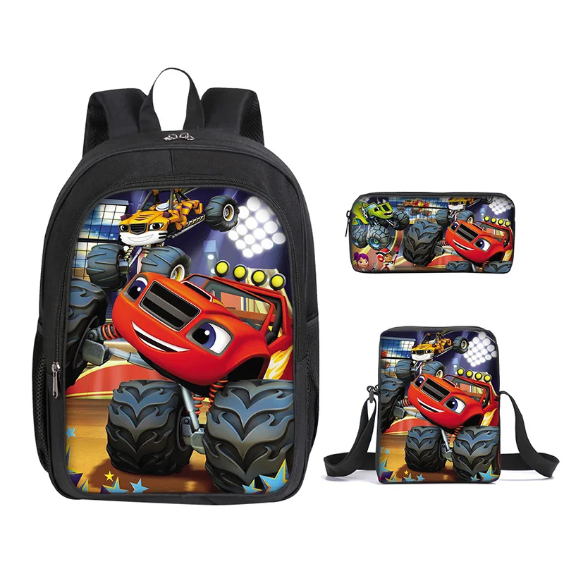3pcs/set Cartoon Blaze And The Monster 