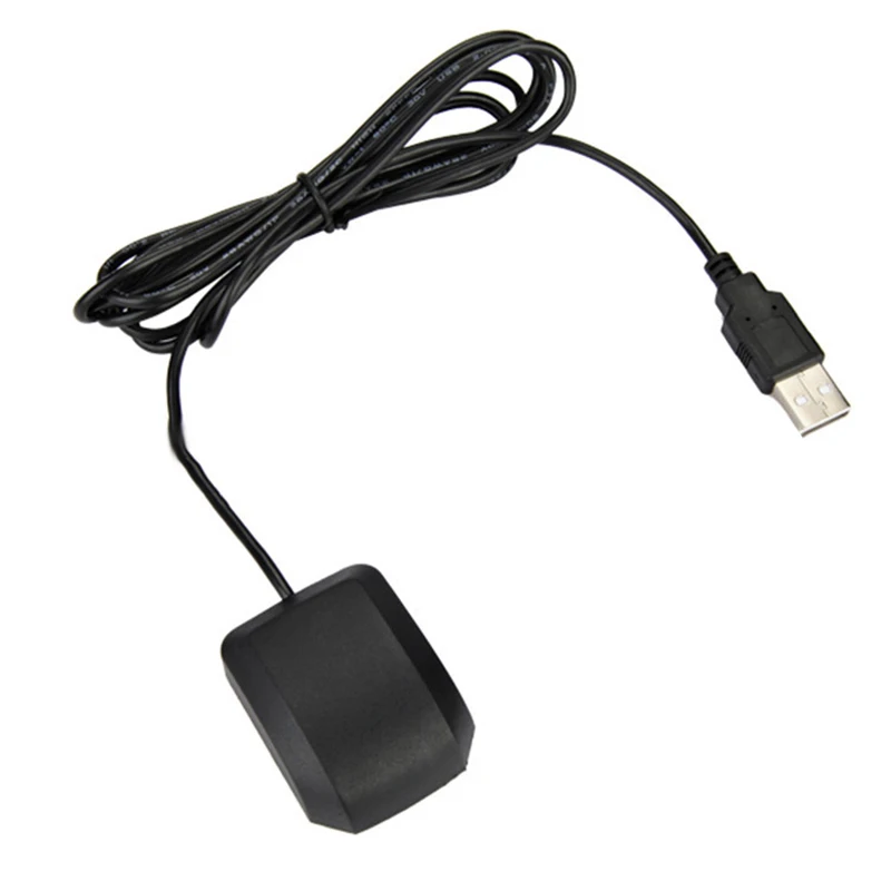 VK-162 gps G-mouse USB gps навигационный модуль приемника Поддержка для Google Earth Windows Android Linux G mouse USB интерфейс CP2102 - Цвет: Черный