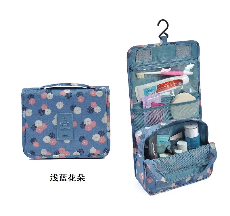 20 PCS PER PACK women cosmetic hanging bag water resistant travel wash bag travel cosmetic storage fold hang toiletry makeup bag