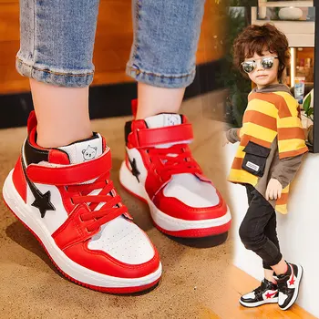

Kids Boys shoes fashion Sneakers Kids Fashion basketall Sports Shoes Children Non-slip Fur Casual Shoes Kid Shoes