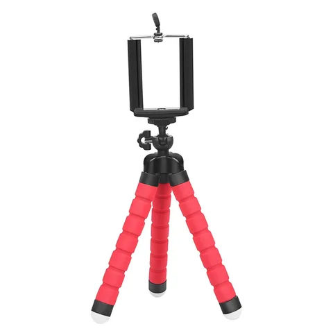 Sponge Octopus Tripod Mobile Phone Holder for iPhone Samsung Xiaomi Huawei Smartphone Tripod for Gopro 9 8 7 Camera
