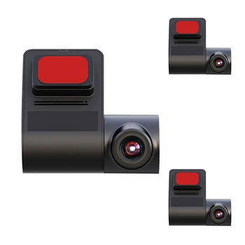 

Dash Cam WiFi for Car 720P 30FPS Driving Recorder, Phone App Wide Angle Lens For-BMW Benz- Golf