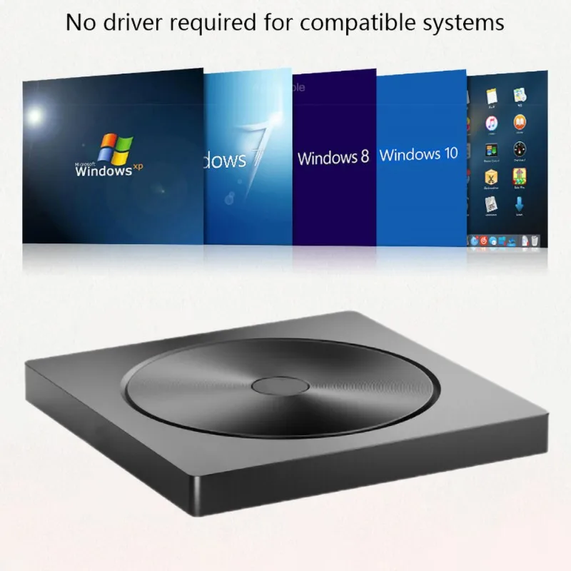 Горячая Распродажа внешний DVD накопитель USB 3 0 Type C CD ROM перезаписывающая горелка