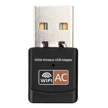

Wireless 600Mbps Network Dongle Web Surfing USB Adapter WIFI Built-in Antenna