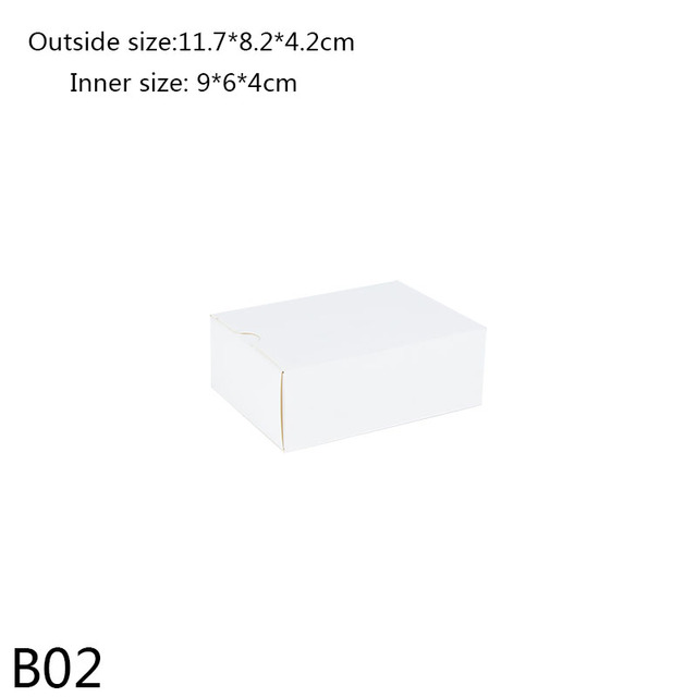 Black White Kraft Paper Box Candy Chocolate Storage Jewelry Boxes Wedding Birthday Party Gift Package Suppiles Home Decor