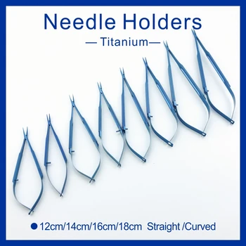 

1pcs High Quality Needle Holders ophthalmic microsurgical instruments Titanium surgical tools