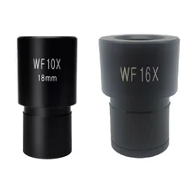 

Eyepiece WF10 WF15X WF16 WF20 Wide Field for Biological Microscope with or without Reticle Scale Mounting Diameter 23.2mm