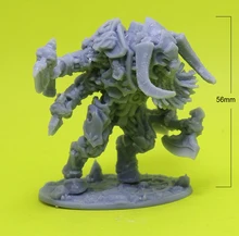 

56mm Resin Model Minotaur Boss Warrior Figure Sculpture Unpainted DW-026