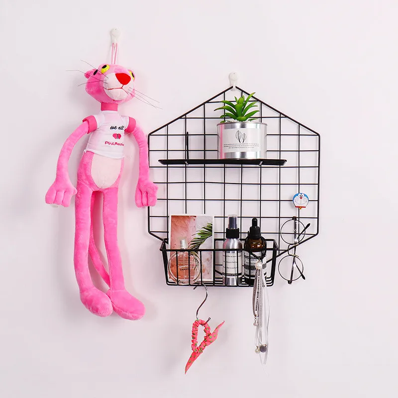 Металлические полки с металлической сеткой для стен DIY настенные подвесные