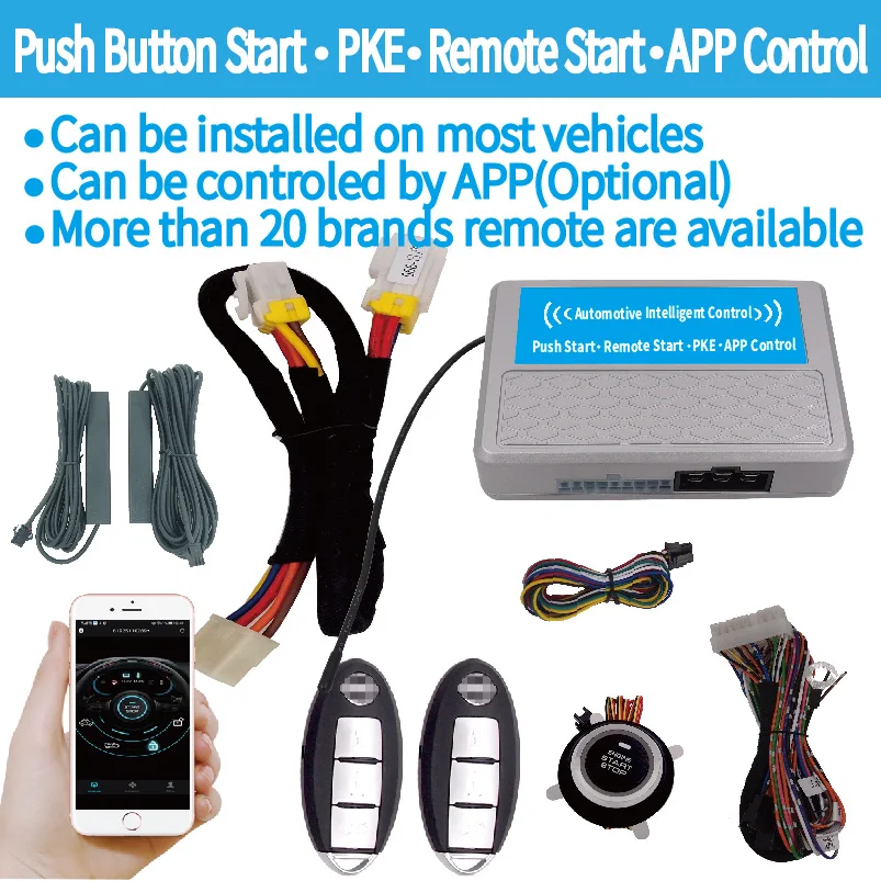 Пусковой Запуск без ключа дистанционного запуска двигателя для - Цена: 6 827,18 - 11 148,18 руб.