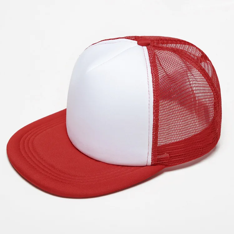 Цена по прейскуранту завода-изготовителя! индивидуальный дизайн логотипа для мужчин и женщин бейсболка для детей взрослых сетчатая бейсболка хип-хоп шляпа бейсболка gorras - Цвет: Красный