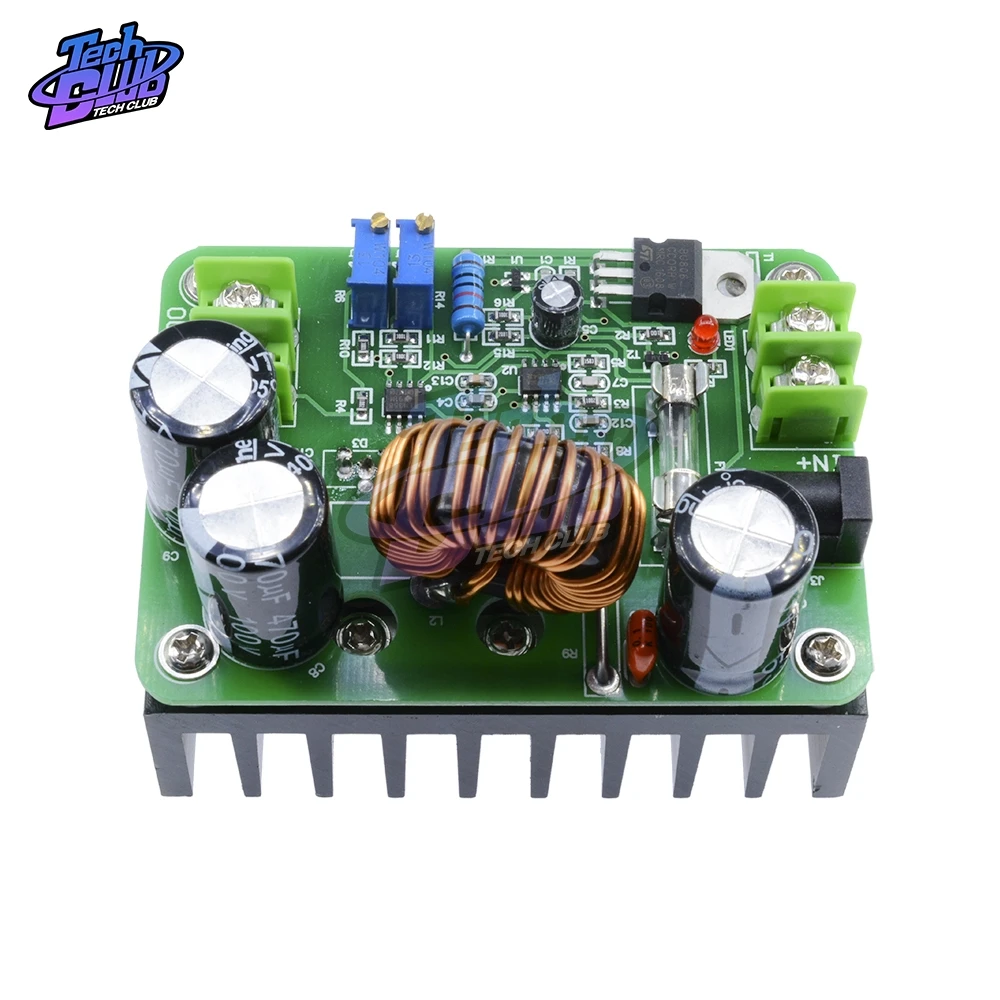 Buy 10V-60V to 12V-80V DC-DC 600W Boost Converter Step Up Car Charger Power Supply Diy Electronic PCB Board Module