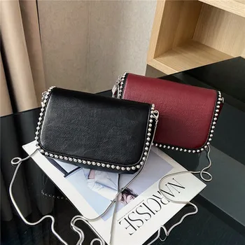 

bag for Women's 2020 new wave ins fashion chain shoulder bags messenger wild Handbag Bolsos Mujer