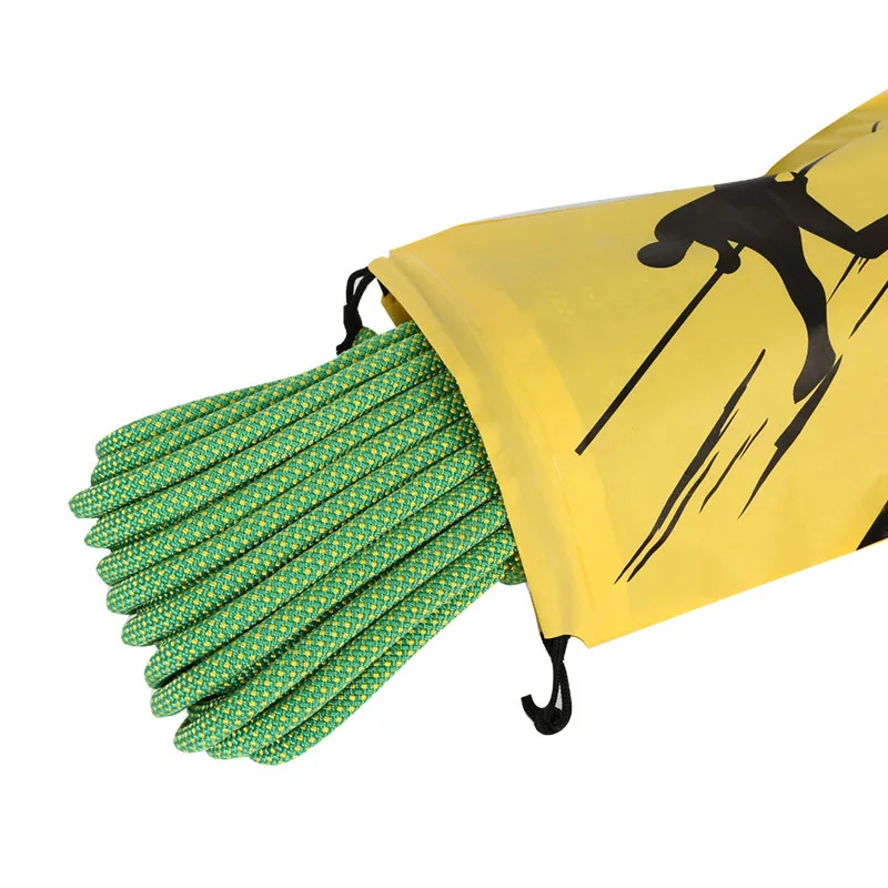 Альпинистские принадлежности компактные сумки для хранения веревки на открытом воздухе альпинистские карабины сумка износостойкий большой емкости водонепроницаемый