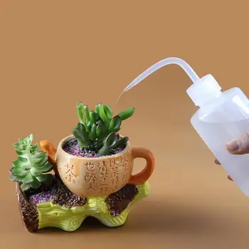 

250/500/1000ML Water Beak Pouring Kettle Tool Succulents Plant Flower Watering Can Squeeze Bottles With Long Nozzle Beak Dropper