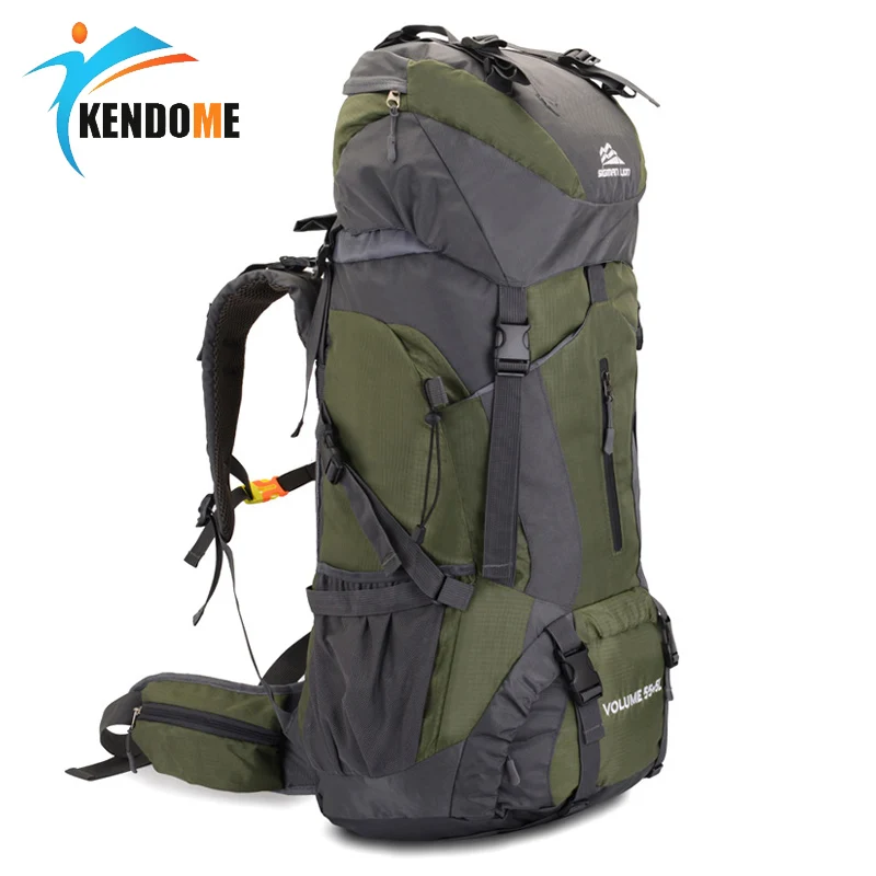 60L Для мужчин рюкзак для походов в горы военный тактический Кемпинг Пеший Туризм