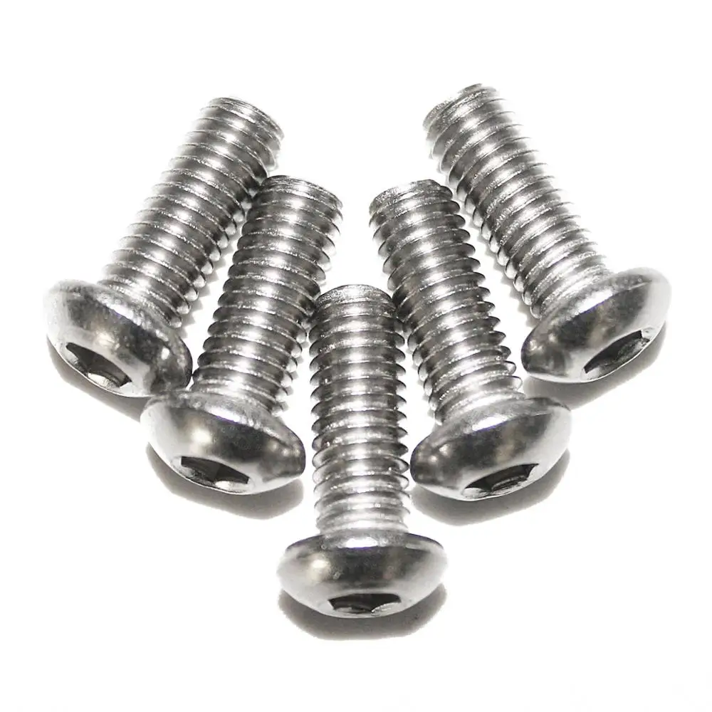 25 шт) 5/1"-18x5/8" длинный, 18-8 из нержавеющей стали с шестигранной головкой