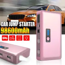 Двойной usb type-C 1000A многофункциональный автомобильный пусковой механизм 98600 мАч аварийный Внешний Аккумулятор Автомобильное зарядное устройство аккумулятор бустер Бастер