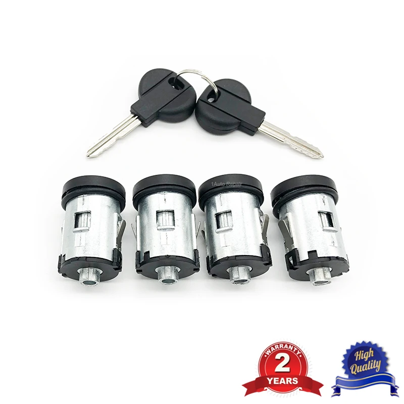 Barrel Door Lock Set Keys for Fiat Scudo Citroen Dispatch Peugeot Expert 4162L0Locks & Hardware