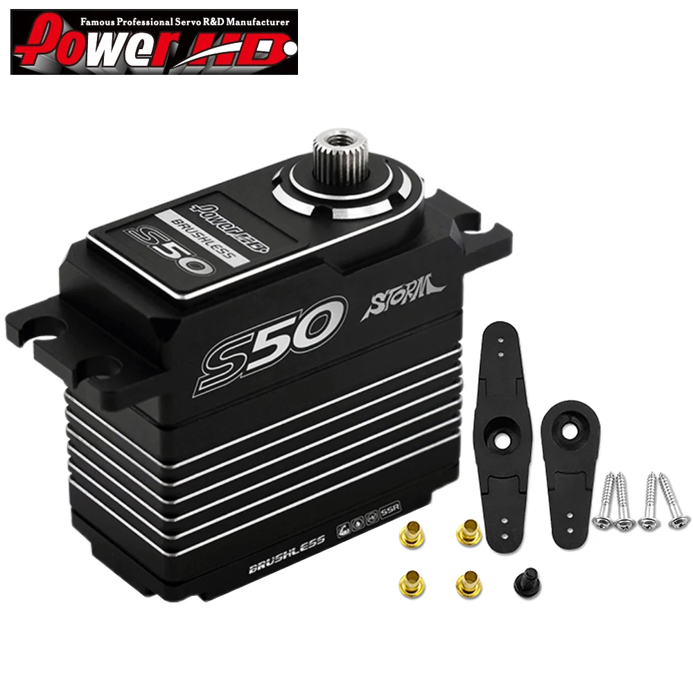 Power HD Storm S50 6 0-8 4 в цельнометаллический бесщеточный цифровой сервопривод