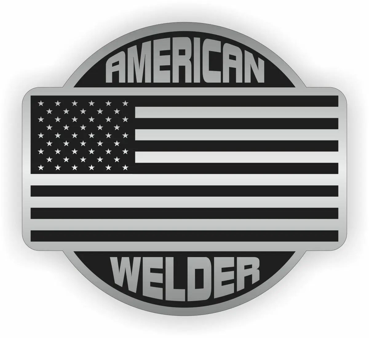 American Welder Helmet Decal Label Sticker Welding Welding Motorcycle