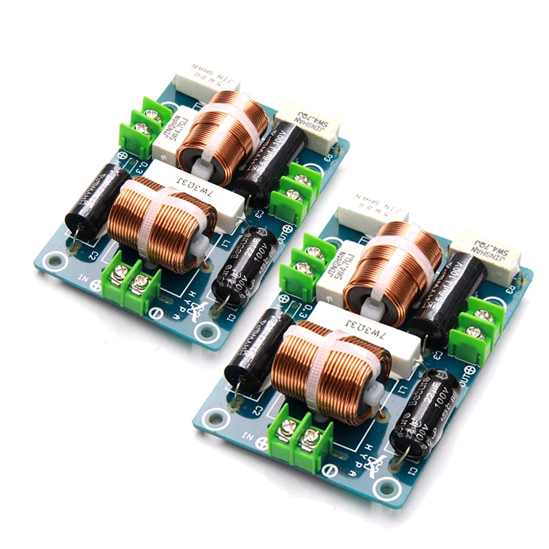 2PCS 2 Weg 200W Lautsprecher H hen 3200Hz Bass Frequenz Teiler 2pcs-2-weg-200w-lautsprecher-h-hen-3200hz-bass-frequenz-teiler