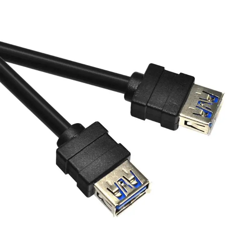 20Pin до 2 USB 3,0 адаптер передней панели прочный высокоскоростной передачи данных с фиксированной ногой для корпуса компьютера