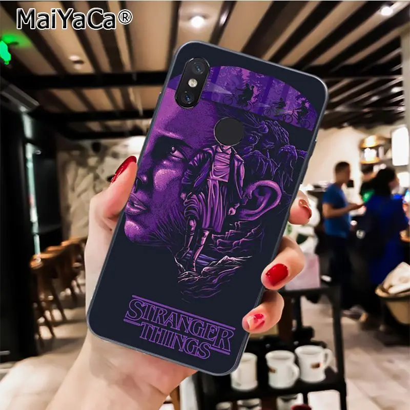 MaiYaCa Рождественские огни должны оставаться очень странные дела чехол для телефона для Xiaomi Redmi8 4X 6A 5A 7ARedmi5 5Plus Note4 5 7 A1 A2Lite - Цвет: A7