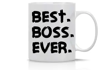 

Best Boss Ever Novelty Work 11OZ Coffee Mug Funny Boss Mug Perfect Gift