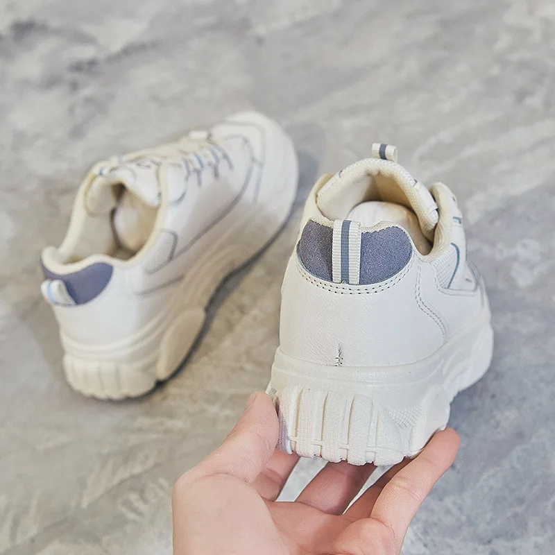 

What Athletic Shoes Women's 2019 Spring New Style Versatile Running Shoes Korean-style Casual Shoes Harajuku Students Daddy WOME