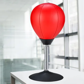 

PU Desktop Boxing Ball Stress Relief Fighting Speed Reflex Training Punch Ball Muay Tai MMA Exercise Sports Equipment